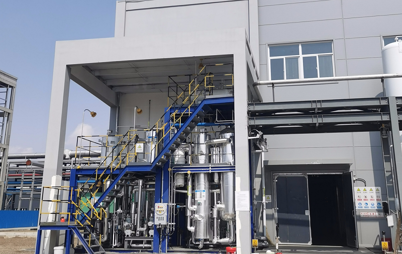 陕西一简一至60Nm³/h撬装甲醇制氢设备顺利投产