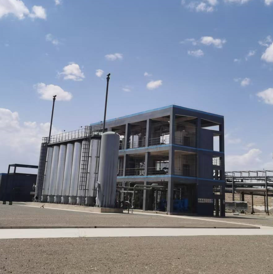 兰州汇顺源3000Nm³/h甲醇制氢装置总承包项目顺利投产交付