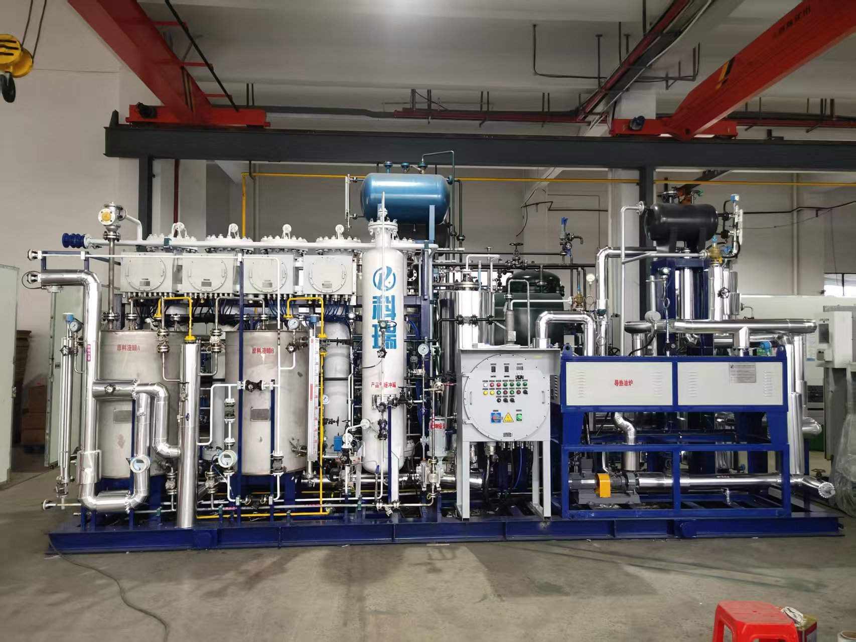 山东寿光鲁清石化撬装甲醇裂解制氢设备发货